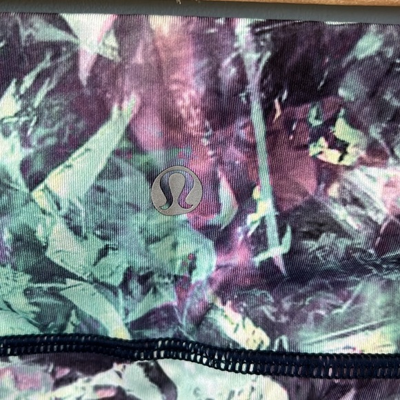 Lululemon Run: Top Speed Crop Iridescent Multi 10 - Picture 9 of 10
